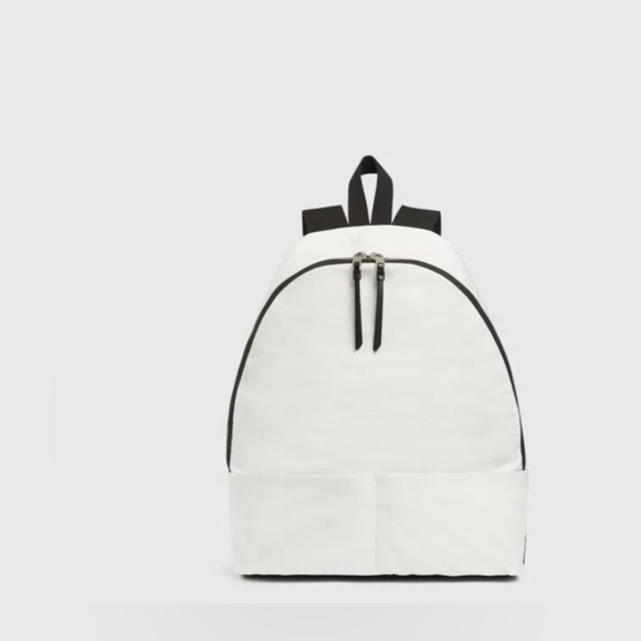 All Saints Olena Nylon Backpack Light Gray - Picture 2 of 11